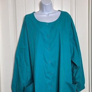 NWT! Only Necessities Scrub Jacket Size 3X!